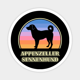 Appenzeller Sennenhund Vintage Sunset Dog Magnet